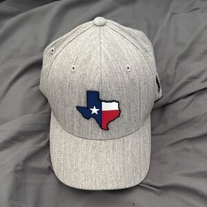 Grey Texas 28 PVC Flag Baseball Cap Branded Bills